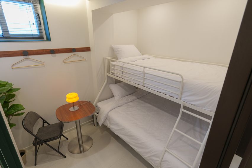 호텔급더블침대 2인거주