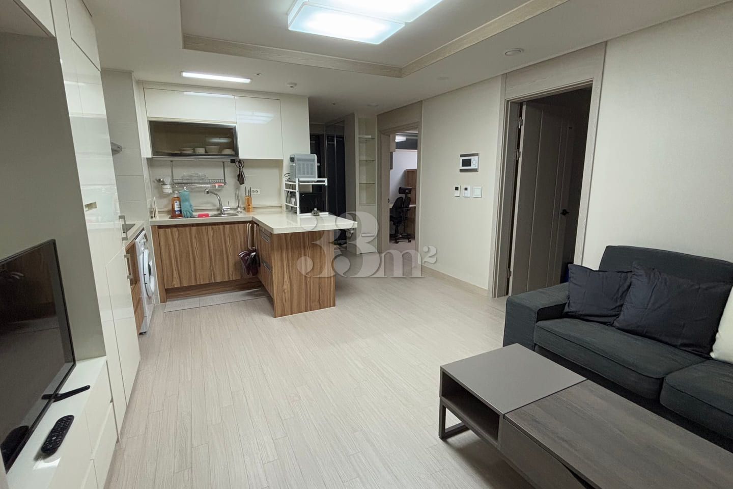 💙 Cheongju / New 2-room apartment, fully fur 2th image