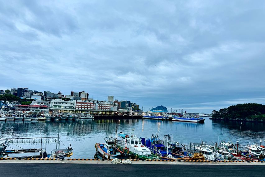 서귀포 바다 풍경 객실