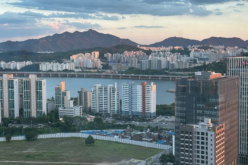 용산푸르지오써밋 한강뷰