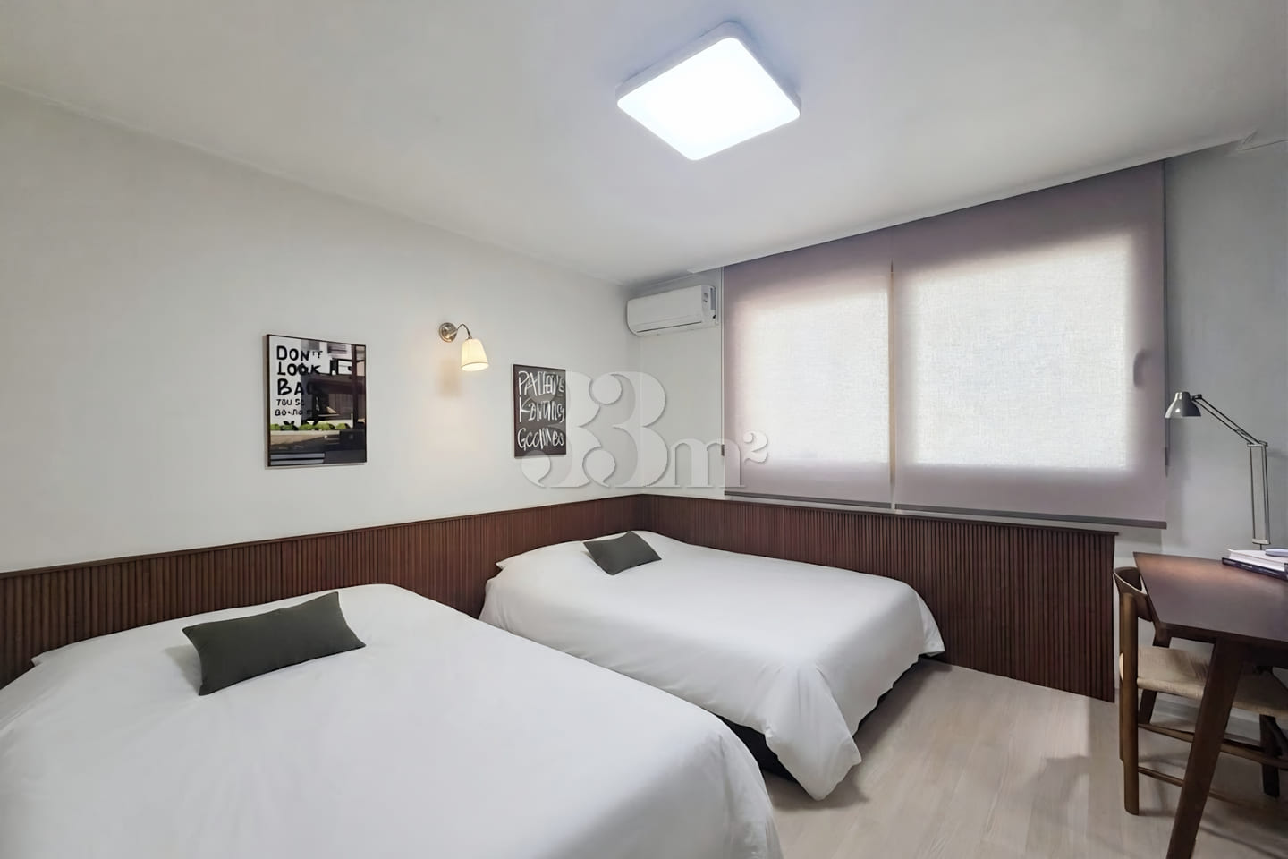 25-pyeong, 2-bedroom apartment with 3 beds 16th image