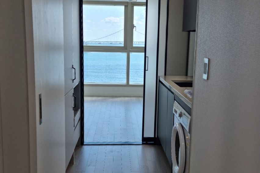 광안리 바다 10초.