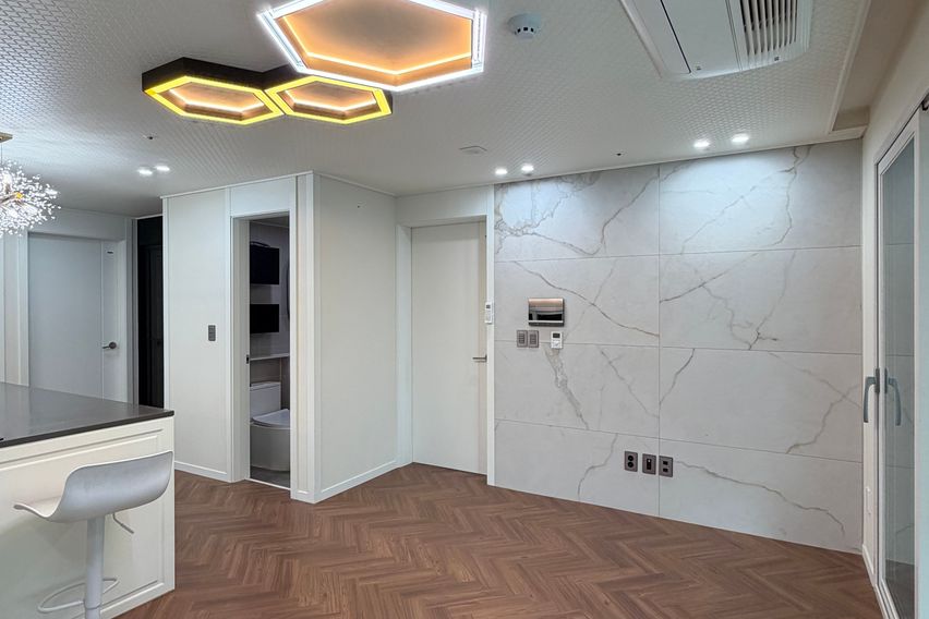 야외 테라스가 넓은 집