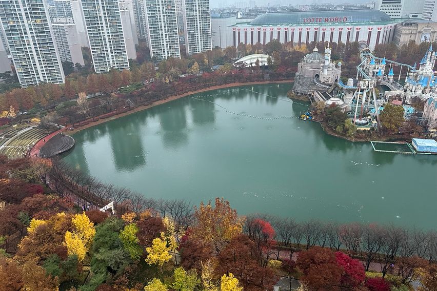 롯데월드 석촌호수 뷰