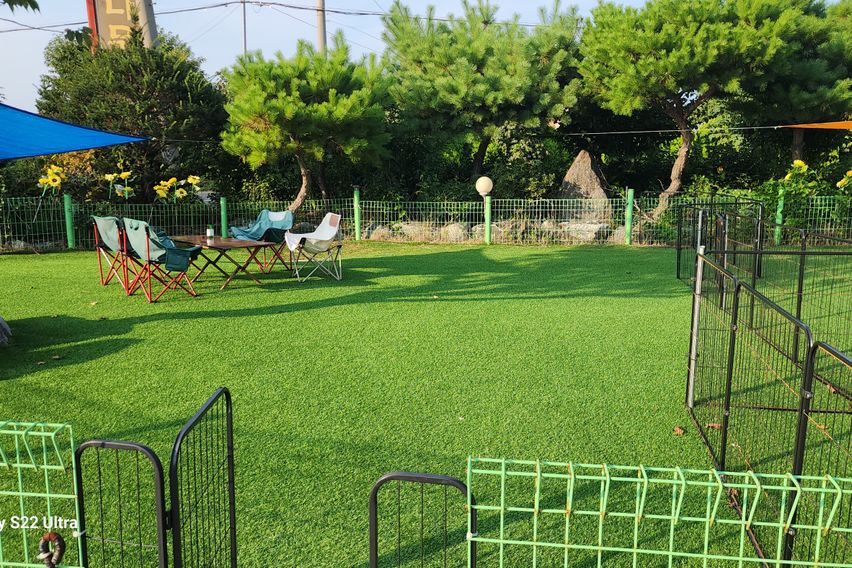 통나무복층 반려견동반