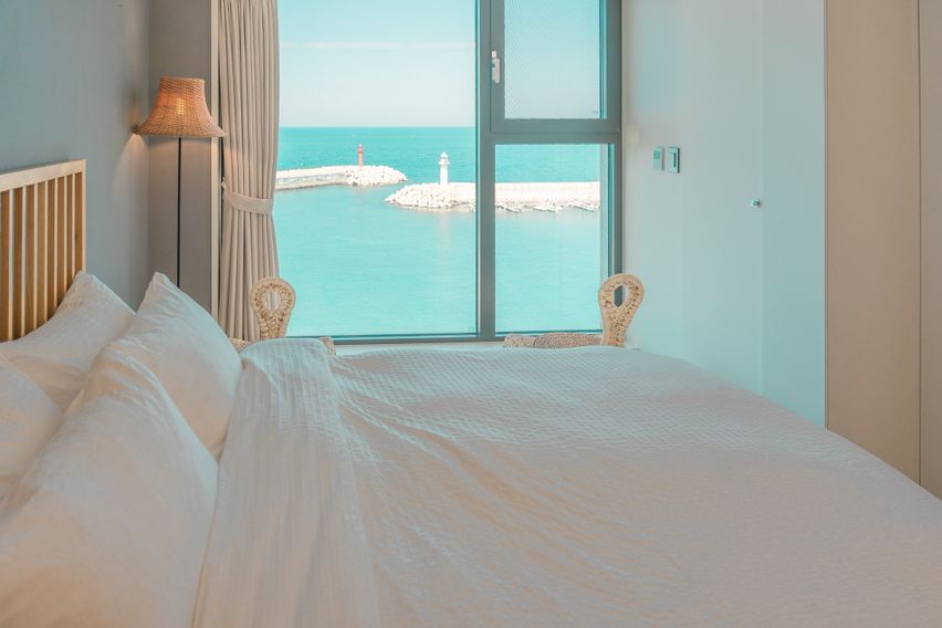 제주 바닷가 감성숙소