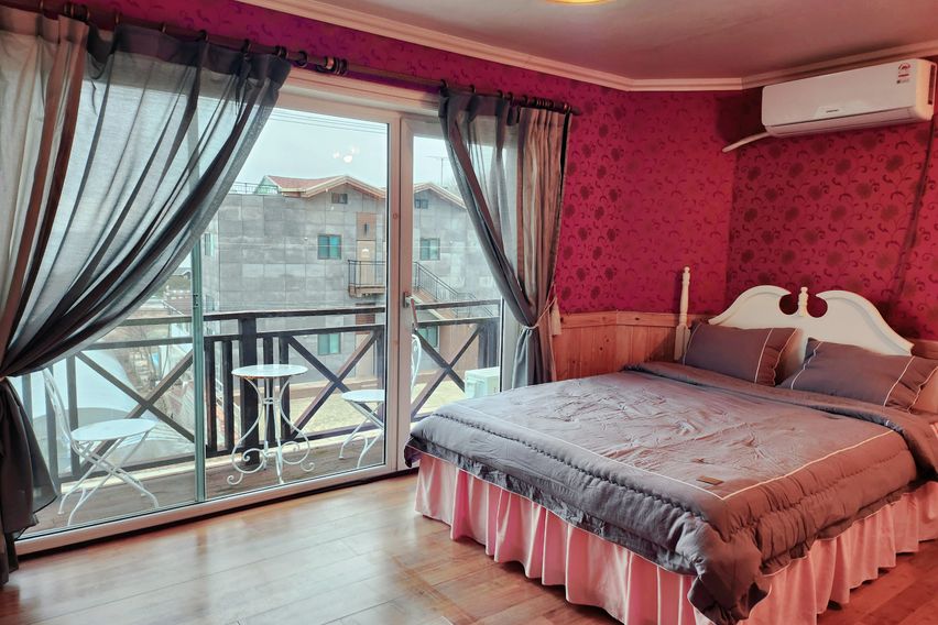 깅화도. 오션뷰 펜션 