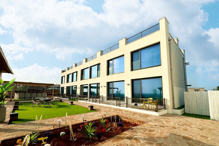 개인테라스 바베큐 마당