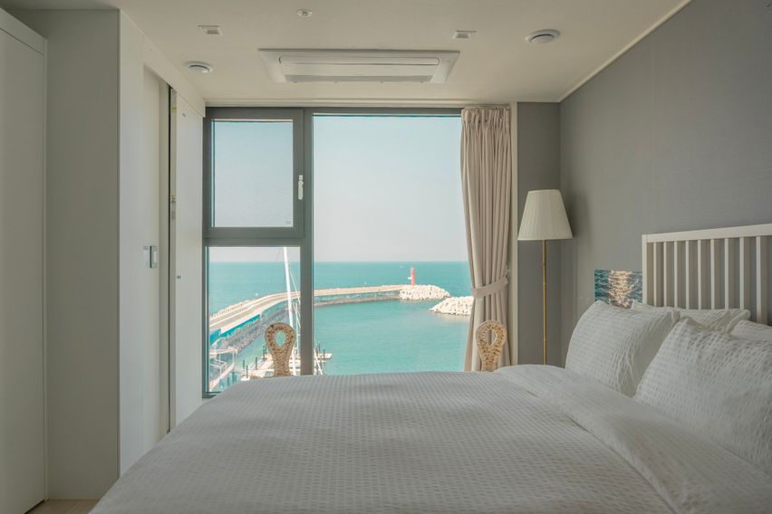 제주바다 조용한 숙소