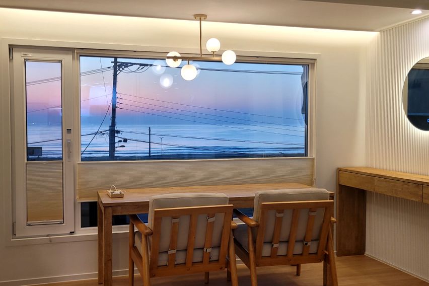 월포해수욕장 바다일선