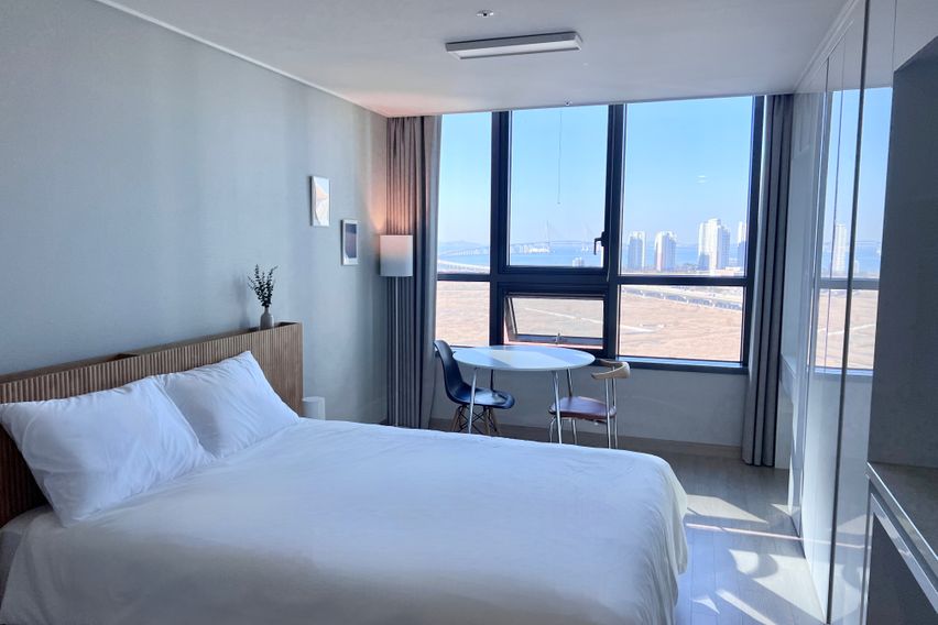 송도 풀옵션 고층 뻥뷰