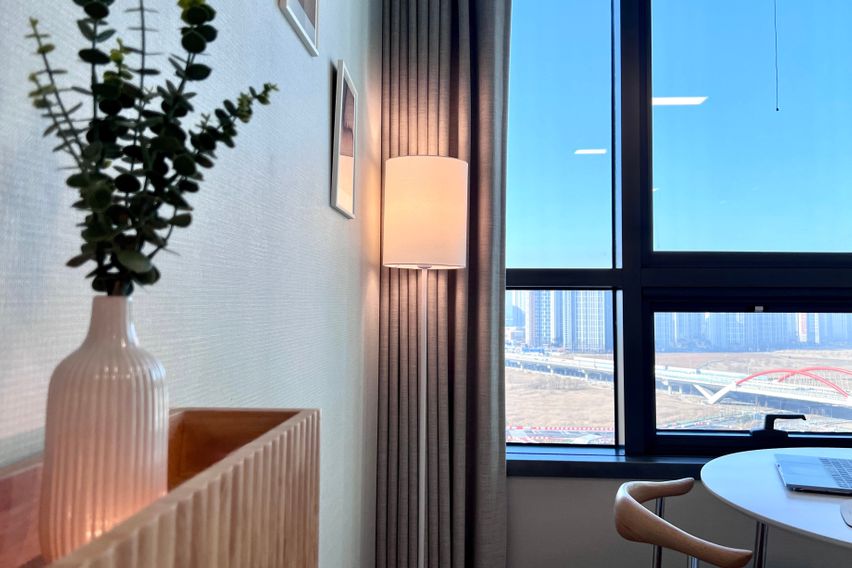 송도 풀옵션 고층 뻥뷰