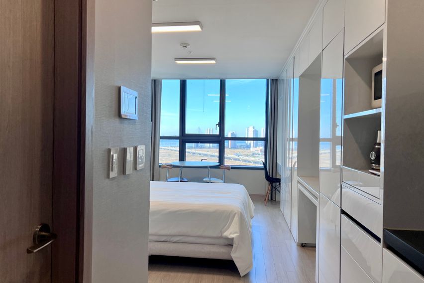 송도 풀옵션 고층 뻥뷰