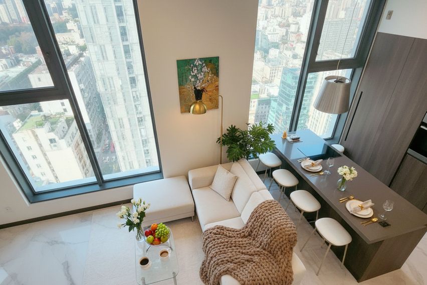 명동 럭셔리 풀옵션투룸