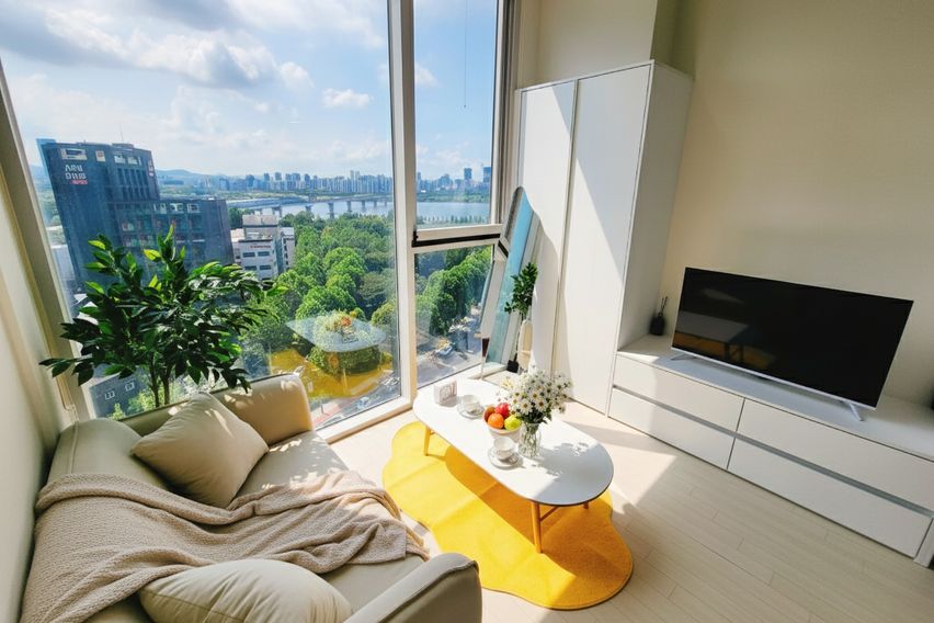 합정역 한강뷰2룸풀옵션