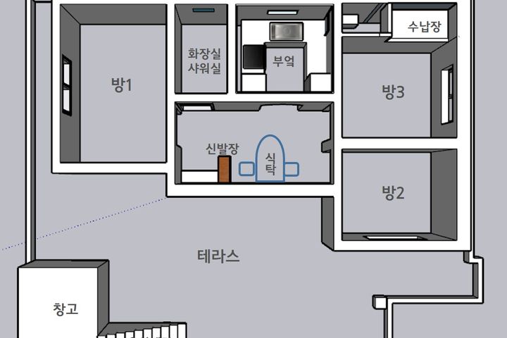 강릉역 도보15분&방3 14번째 이미지