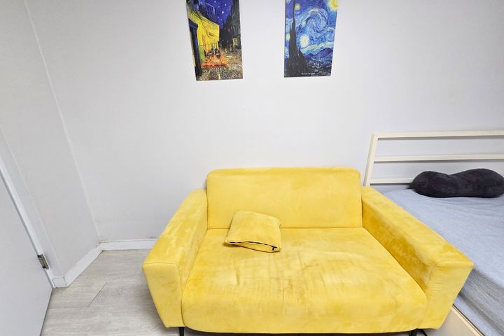 Remodeled, separate-room studio 3th image
