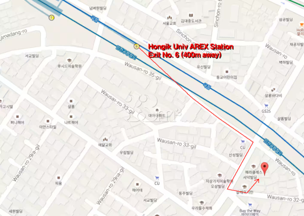 5 minutes from Hongik Univ. Station, fully fu 5th image