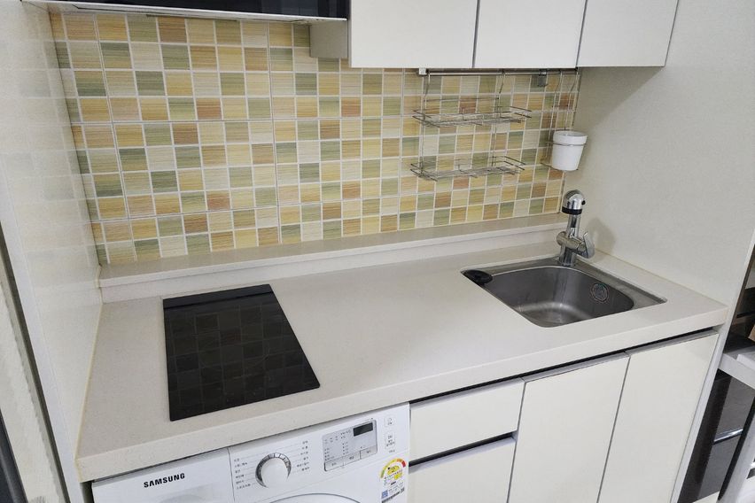 넓은 테라스를 품은 방