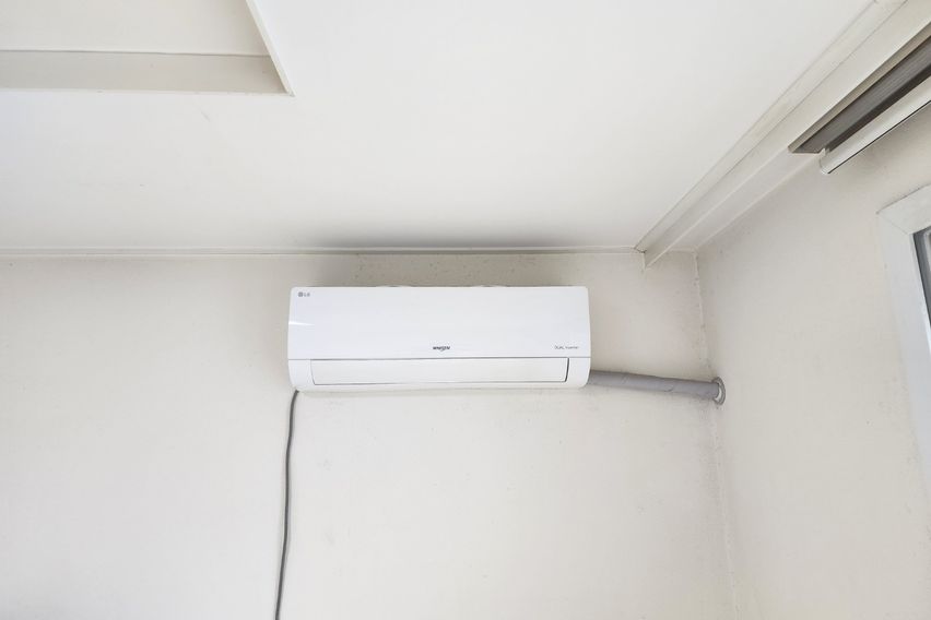 넓은 테라스를 품은 방