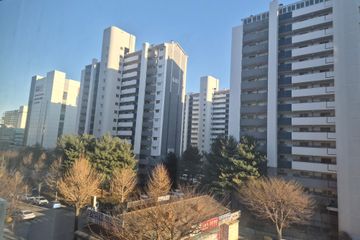 Sanbon New Town, right next to the subway sta