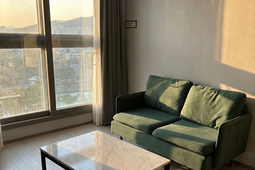 학동중심 호숫가 전망