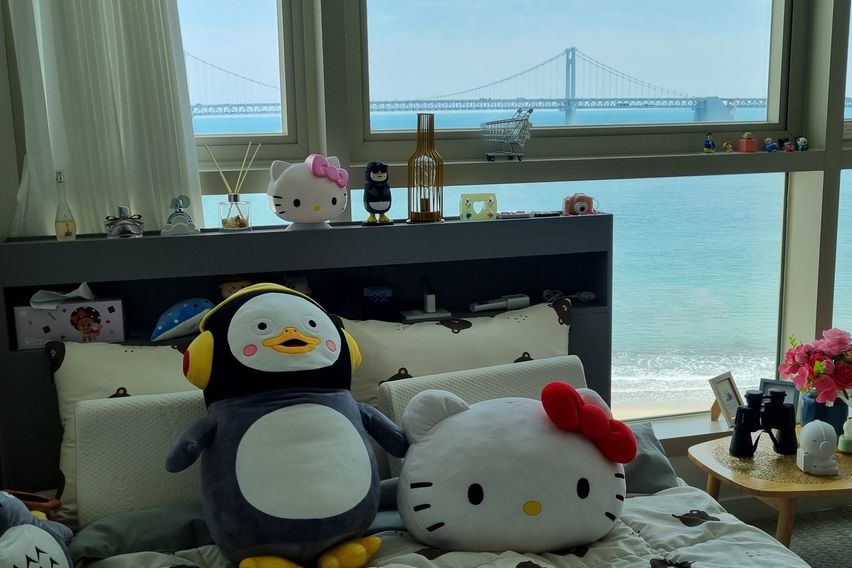 광안대교 정면 오션뷰