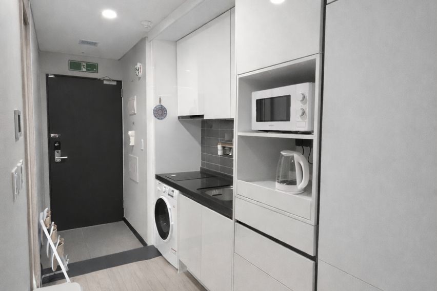 송도한라 풀옵션 퀸침대