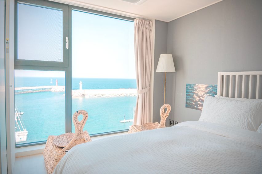 제주바다 조용한 숙소