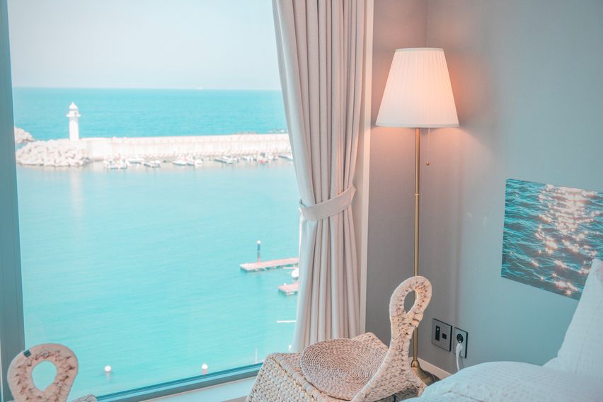 제주바다 조용한 숙소