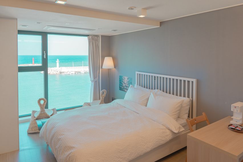 제주바다 조용한 숙소