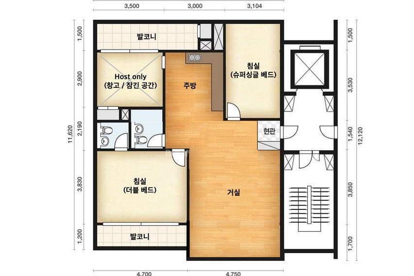 삼성전자옆 클린 아파트 19번째 이미지