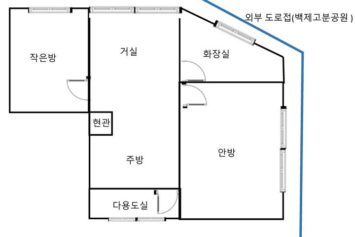 잠실 석촌 소나무공원뷰 4번째 이미지