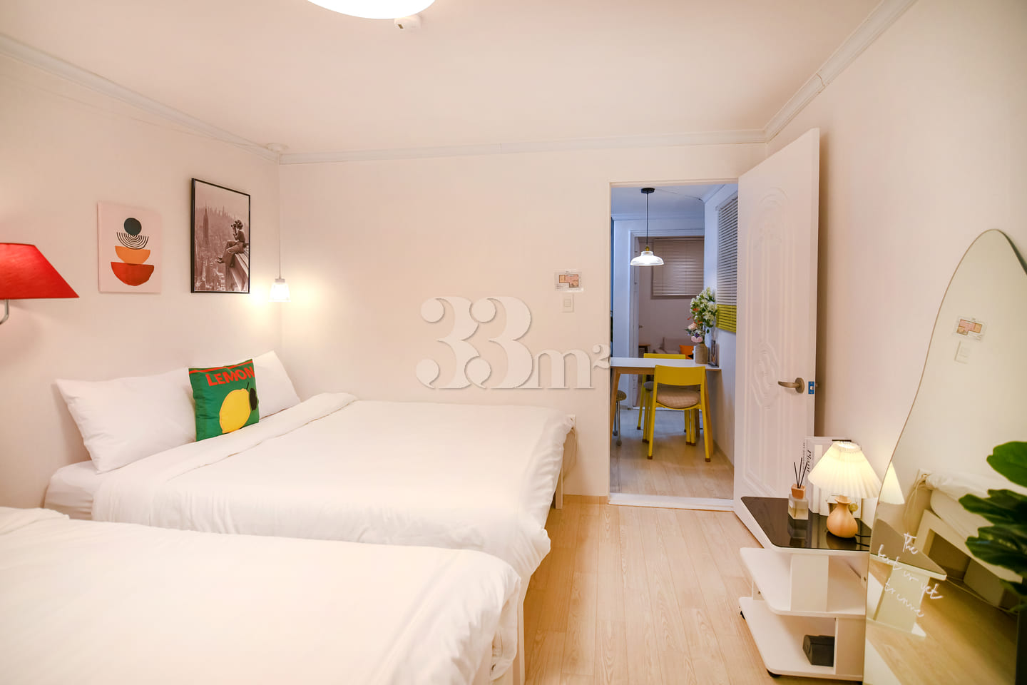 2-bedroom apartment near Sinjeong Station, 2  2th image