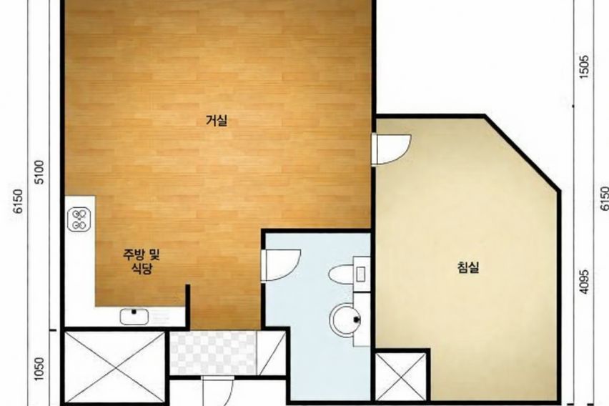 정자역1.5룸복층올수리 17번째 이미지