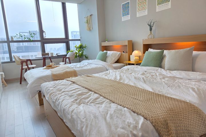송도한라웨스턴 침대2개 2번째 이미지