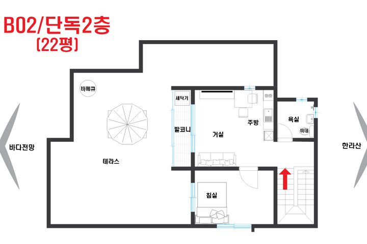 [42평 단독]바다전망 19번째 이미지