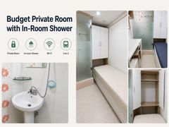Clean private shower room 3th image