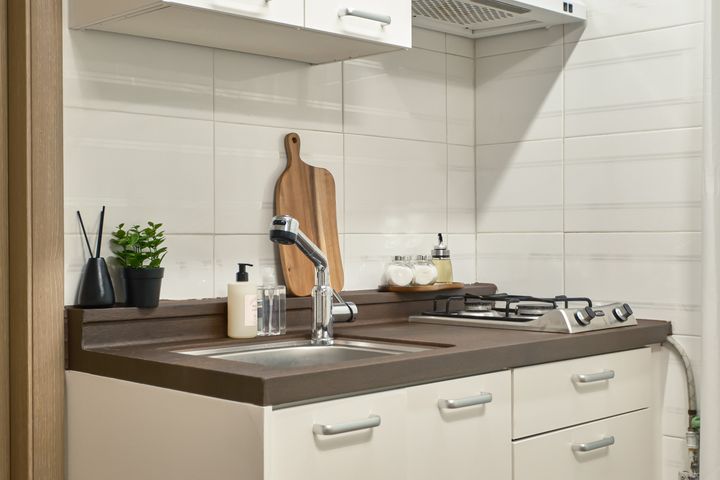 Fully furnished studio with a separate living 17th image