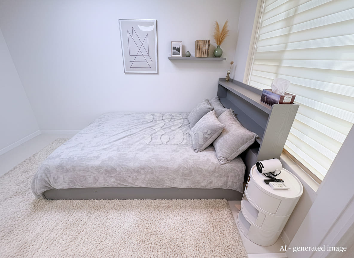 Gil-dong/Gang-dong Queen-size Bed Fully Furni 3th image