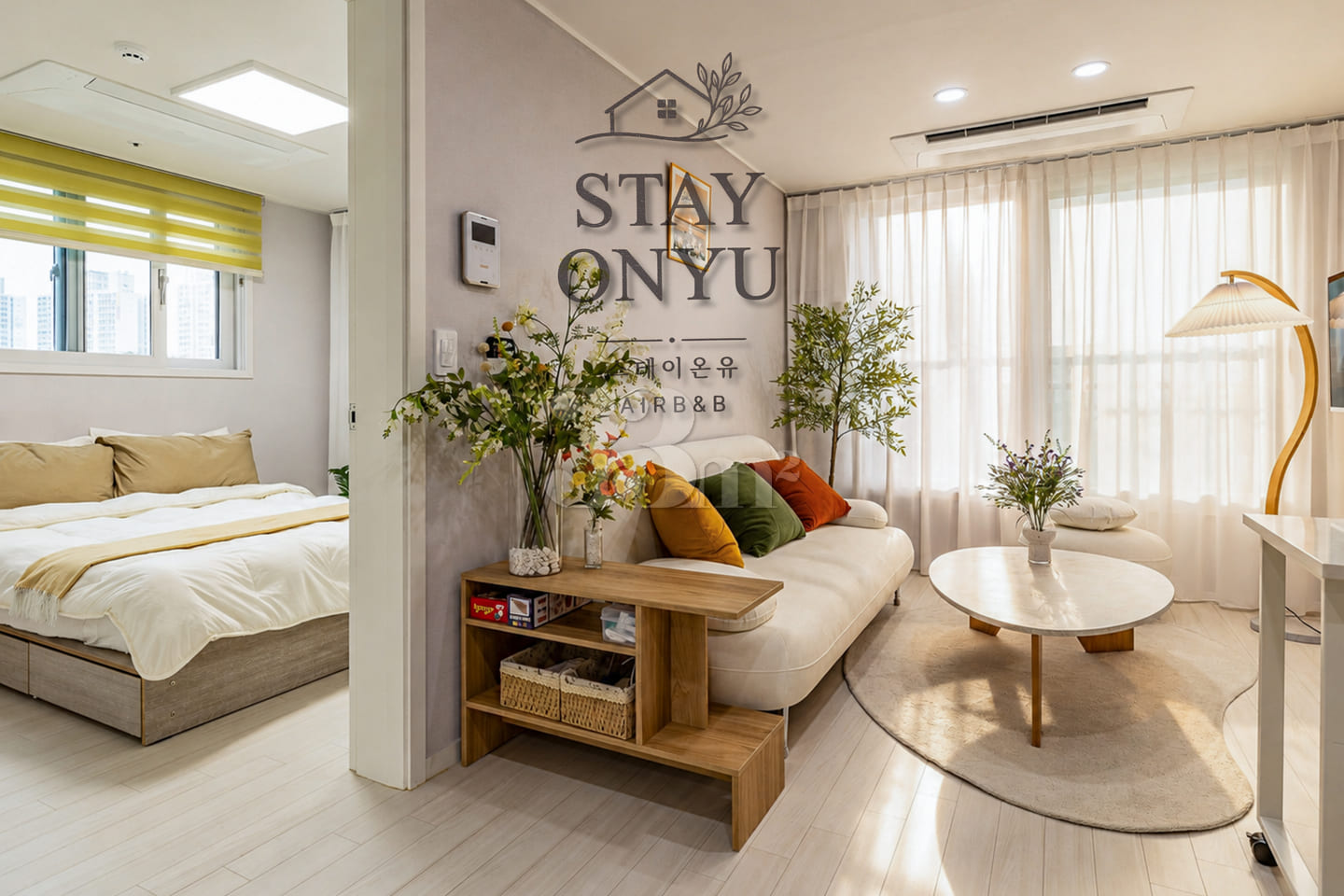 Newly built, fully furnished two-room unit ne 0th image