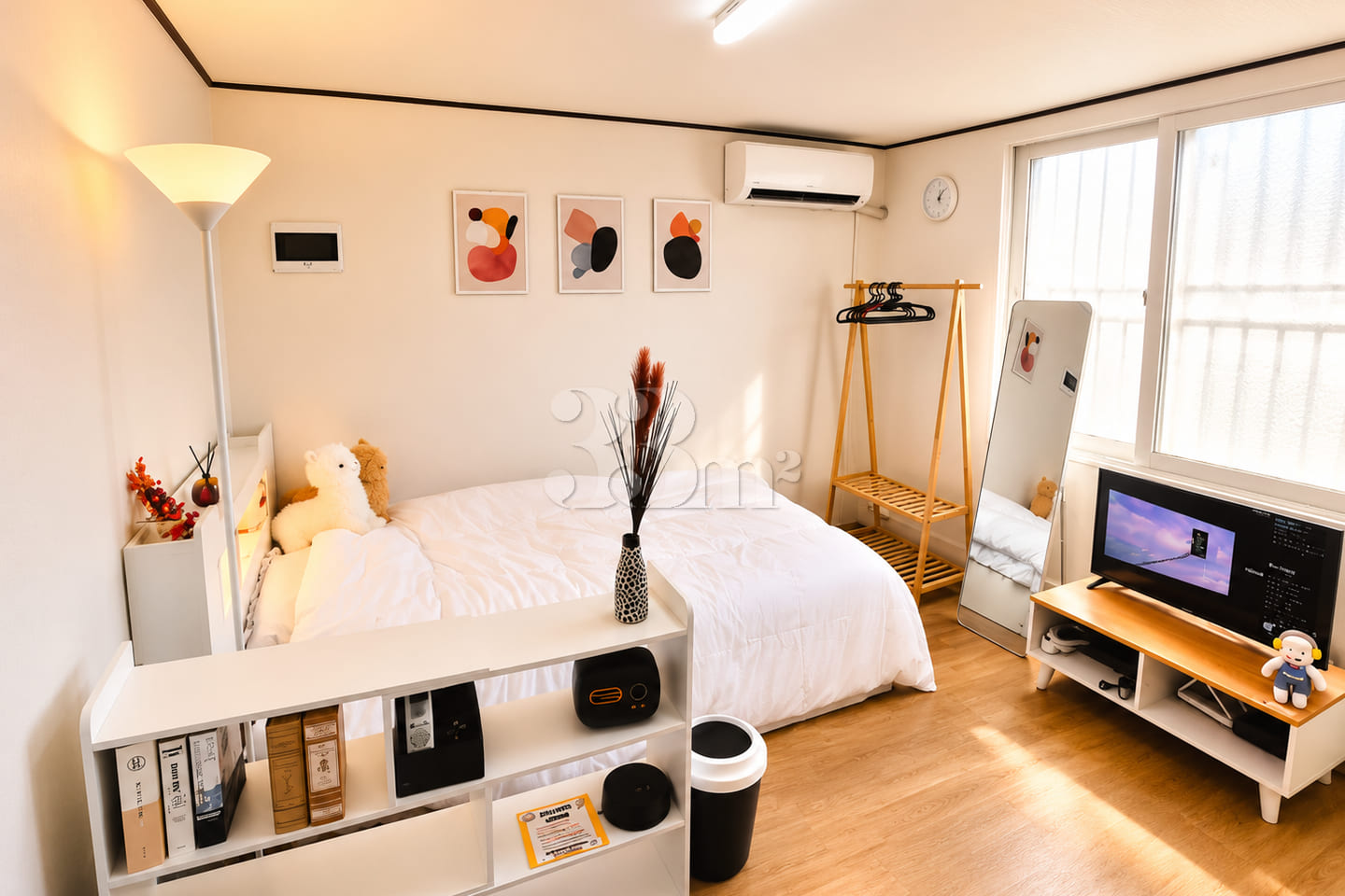 Yongam fully furnished studio apartment 0th image