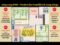 Fully furnished. 2 rooms. 3 beds. 19th image