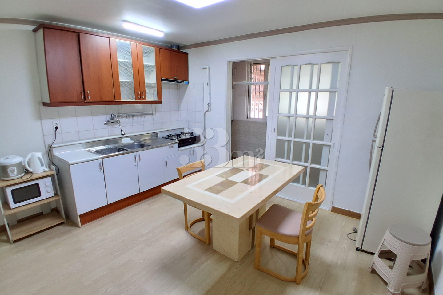 2 bedrooms, living room, Hyosung 102 3th image