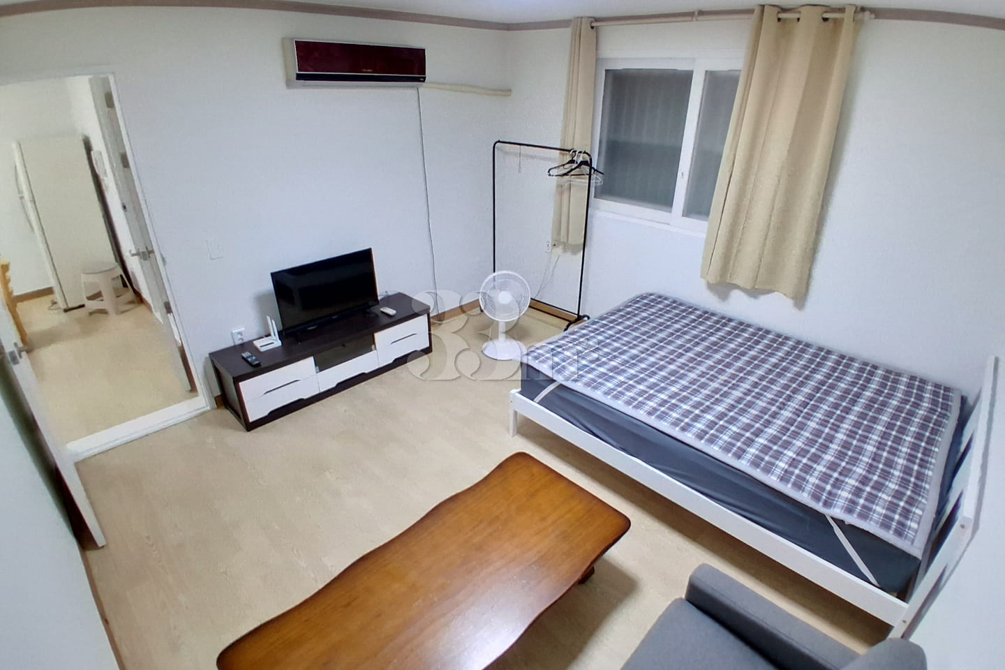 2 bedrooms, living room, Hyosung 102 1th image