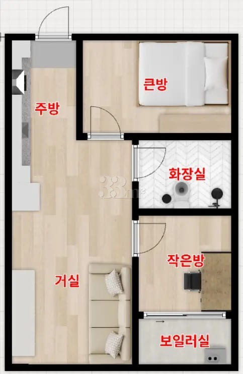 Newly Built Villa B in Hyangnam-eup, Hwaseong 14th image