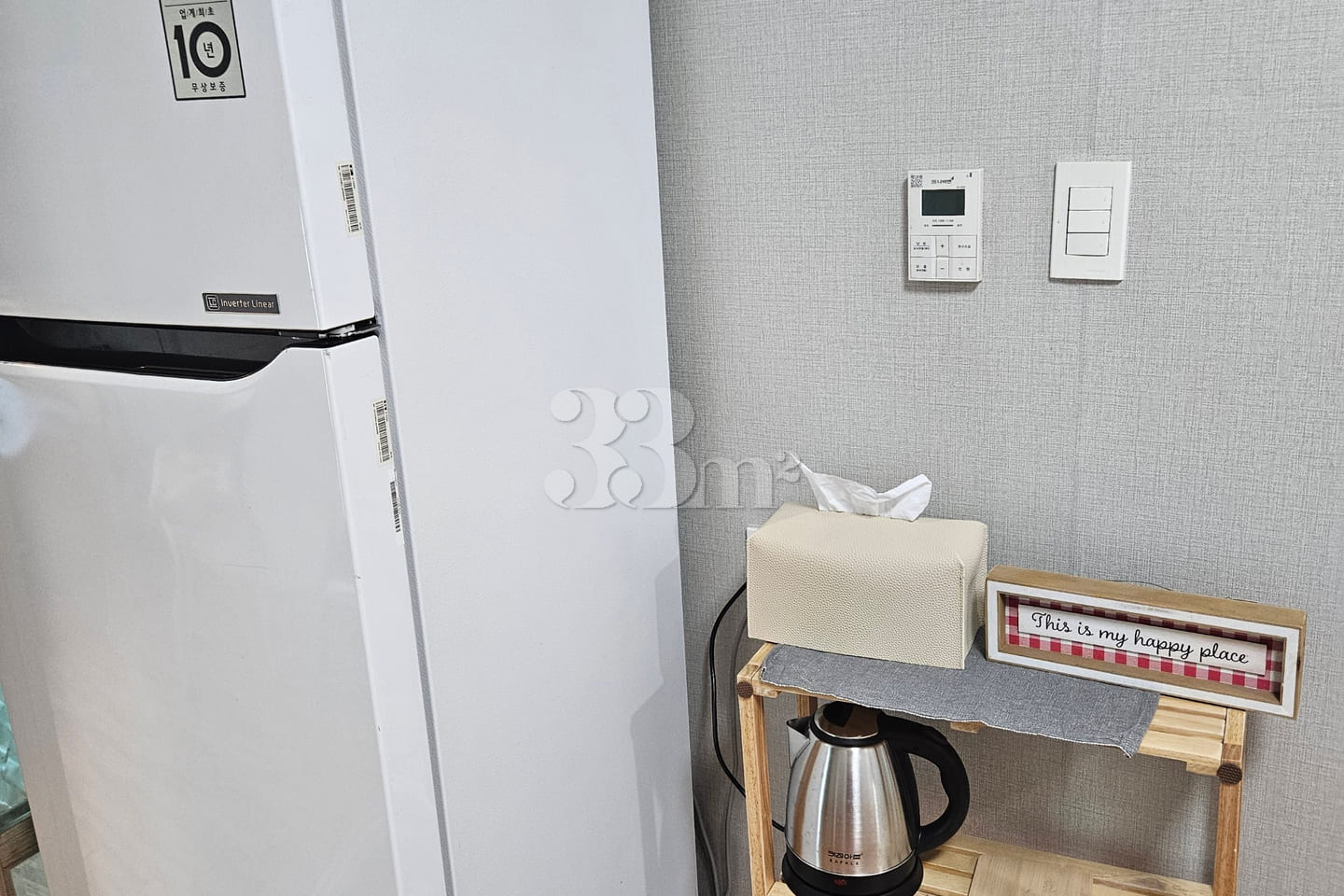 Spacious two-room unit near National Police H 9th image