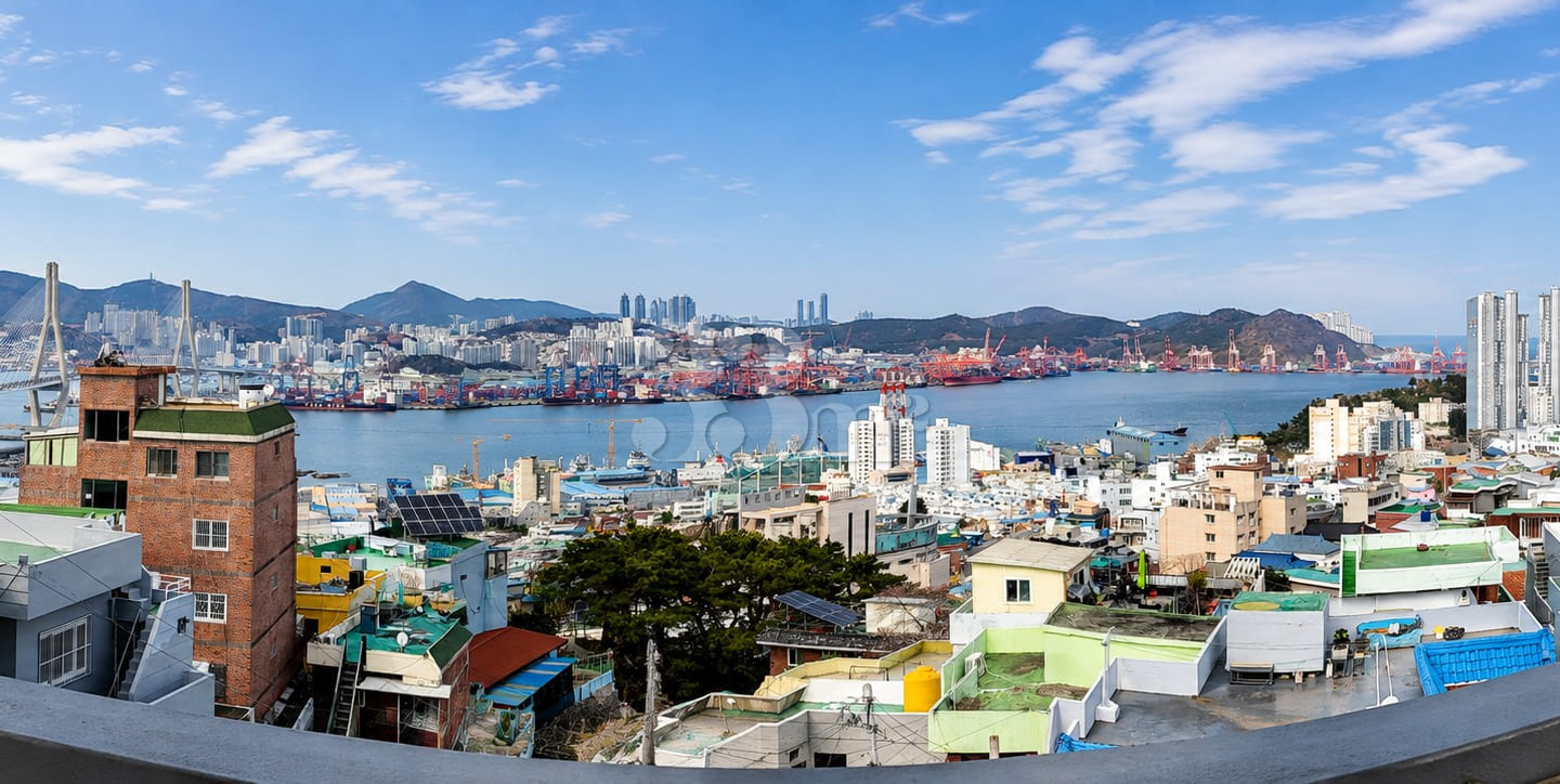 영도 북항 파노라마 뷰 1번째 이미지