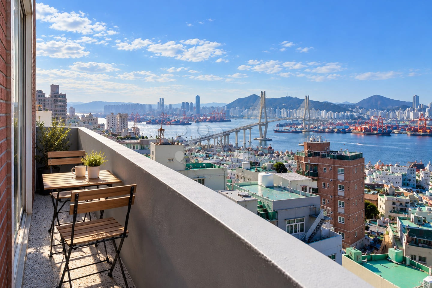 영도 북항 파노라마 뷰 2번째 이미지