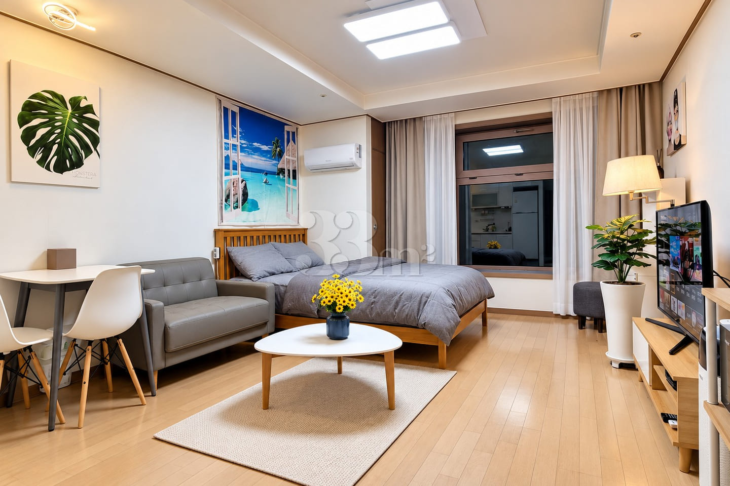 Seolleung Station, Fully Furnished. KC37 3th image